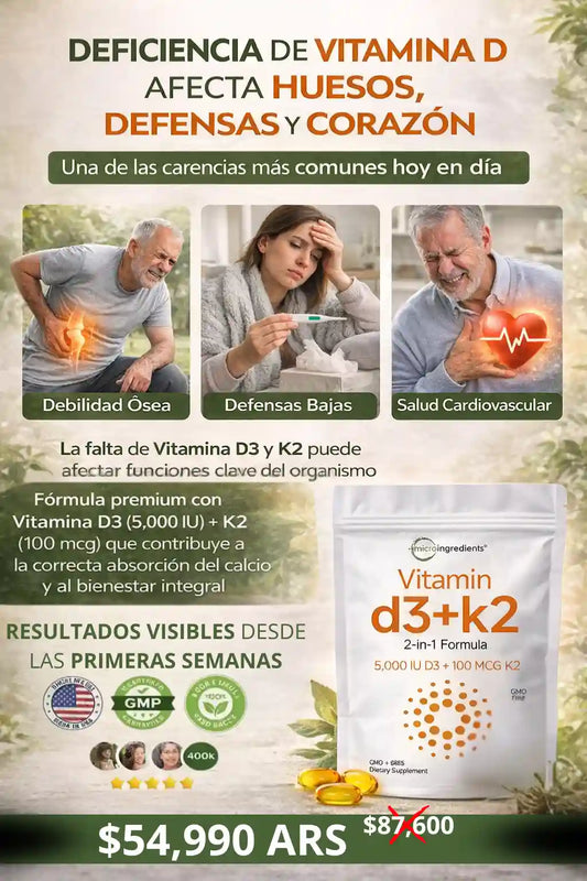 VITAMINA D3 K2 X60 CAPSULAS BLANDAS