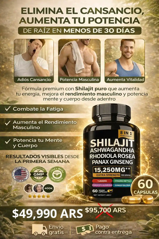 SHILAJIT 8 EN 1 X60 CAPSULAS