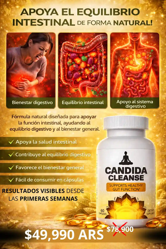 CANDIDA CLEANSE X60 CAPSULAS