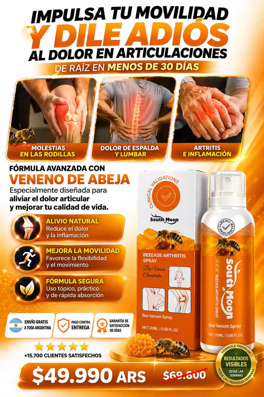 BEE VENOM SPRAY ELIMINA DOLORES & ARTRITIS
