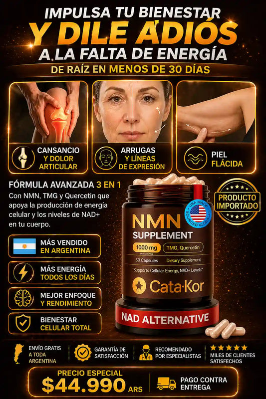 CATA KOR NMN SUPPORT 60 CAPSULAS