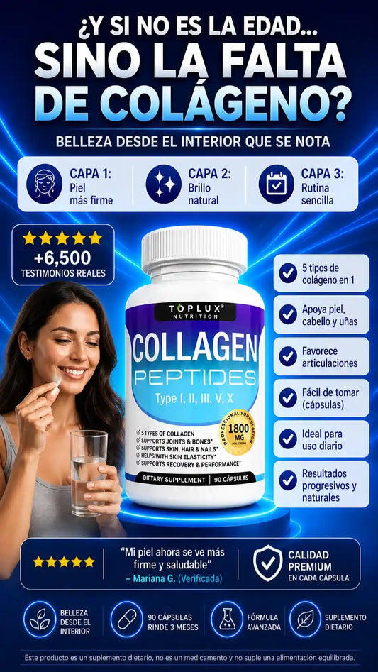 COLLAGEN PEPTIDES 90 CAPS IMPORTADO
