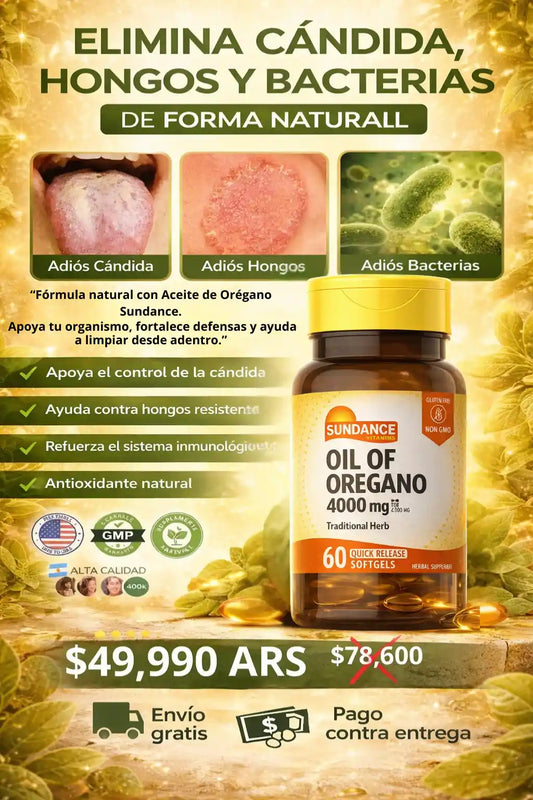 OIL OF OREGANO 4000MG 60 CAPS